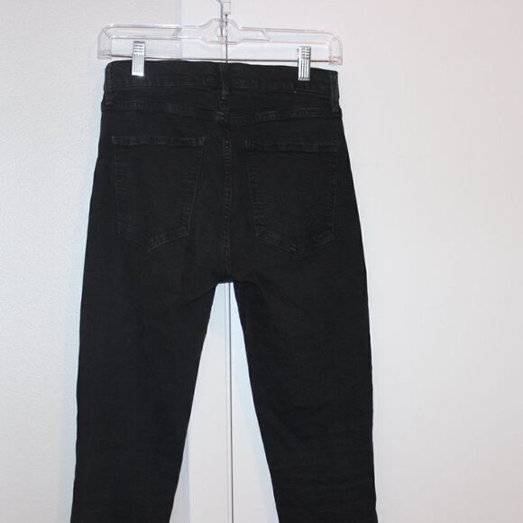 AGOLDE Sophie High Rise Skinny Crop in Harlow Destructed Size 27 - Picture 13 of 16